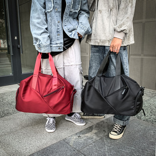 Travel bag one shoulder, capacious shoulder bag wet and dry separation, sports bag for leisure 2