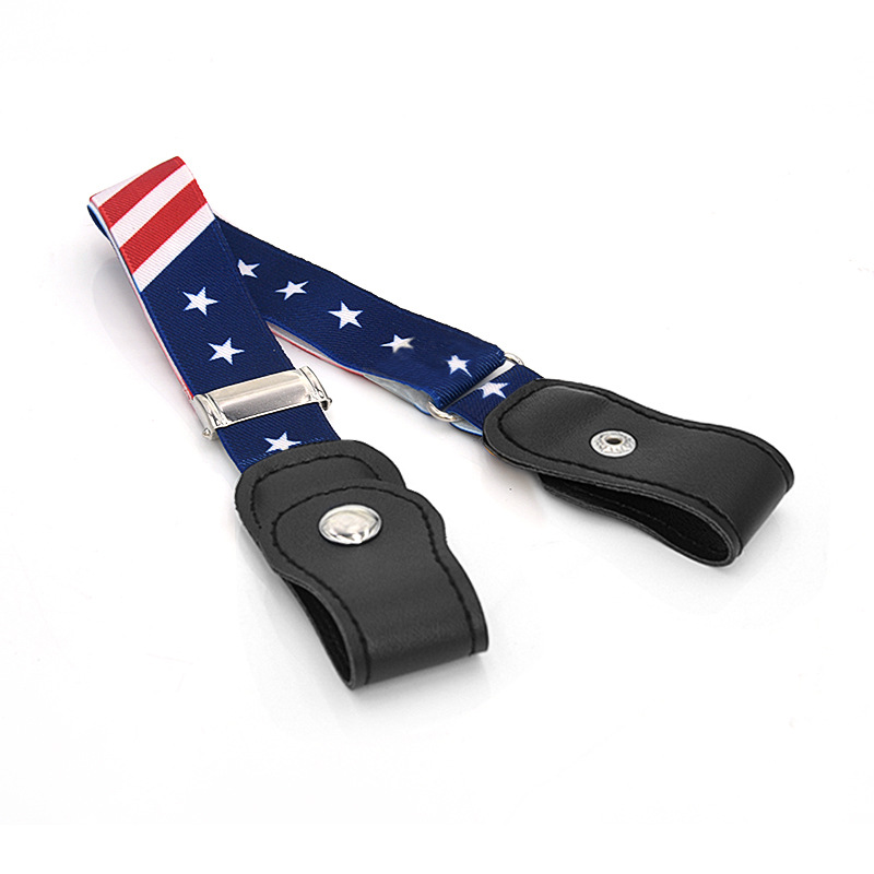 Cinturón para niños cinturón elástico para bebés niños y niñas pantalones elásticos cinturón pantalones anti-caída para niños con botón a presión en stock