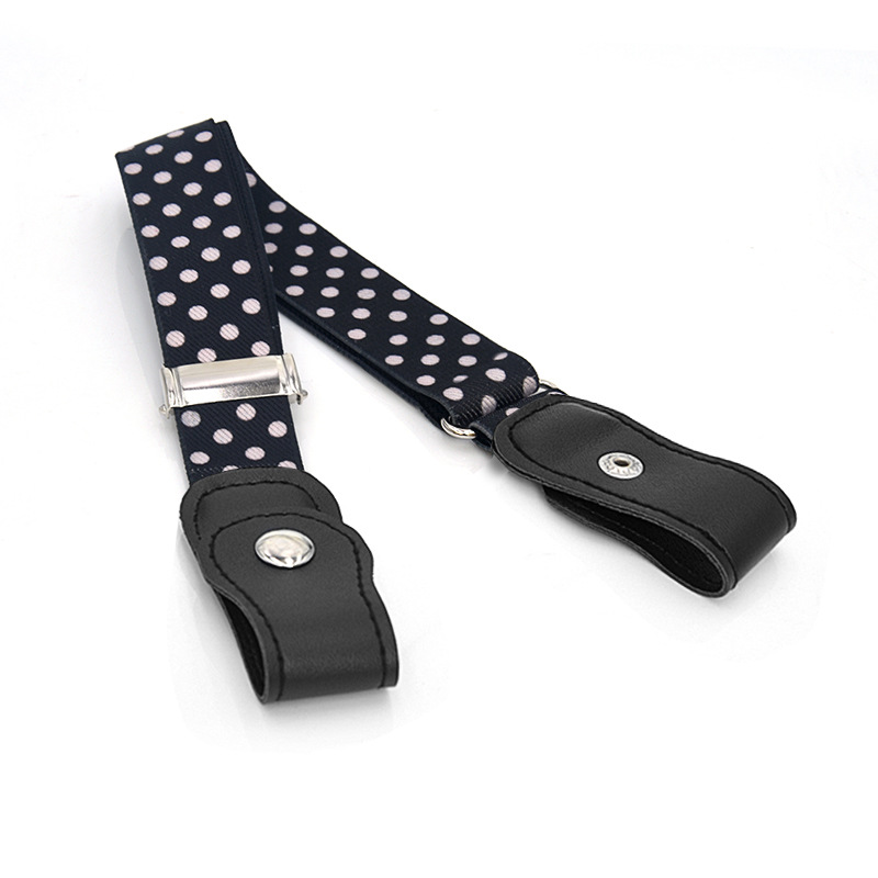 Cinturón para niños cinturón elástico para bebés niños y niñas pantalones elásticos cinturón pantalones anti-caída para niños con botón a presión en stock