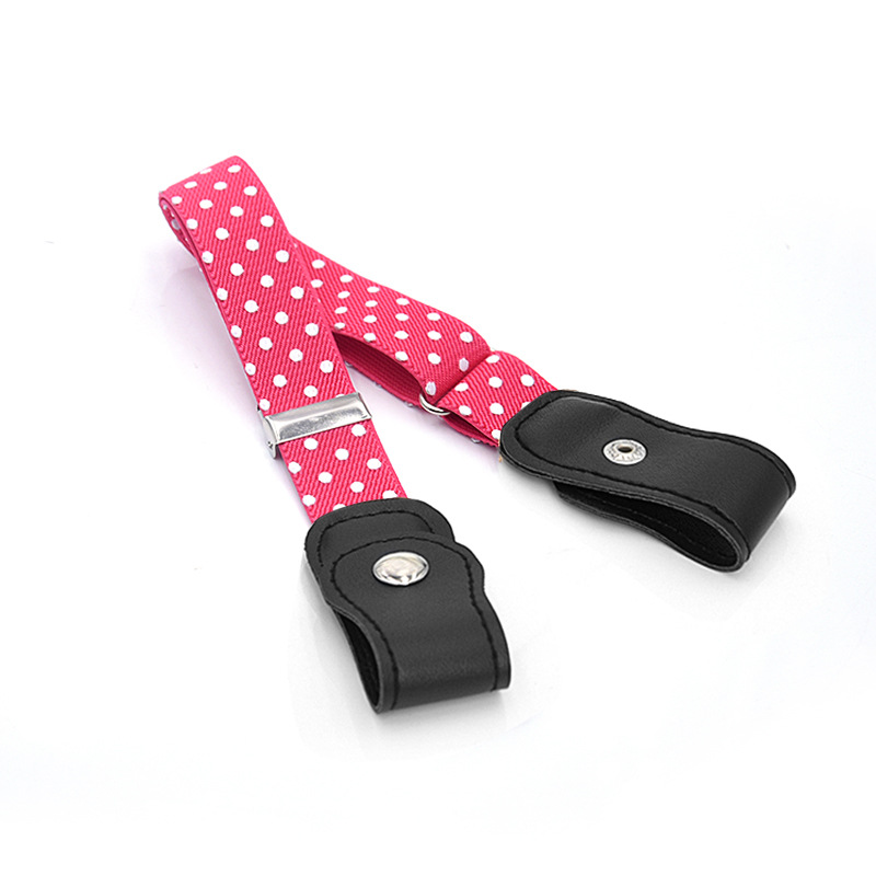 Cinturón para niños cinturón elástico para bebés niños y niñas pantalones elásticos cinturón pantalones anti-caída para niños con botón a presión en stock