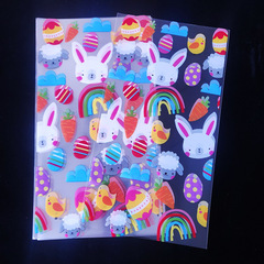 廠家OPP平口袋透明塑袋彩印袋糖果包裝袋復活節烘焙包裝袋