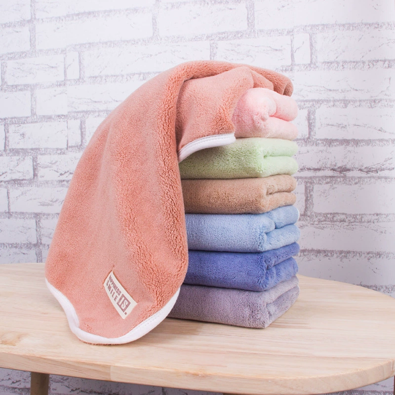Быстро сохну towel для лица, 100% хлопок, толстый впитывающий ворс, 75×35 см