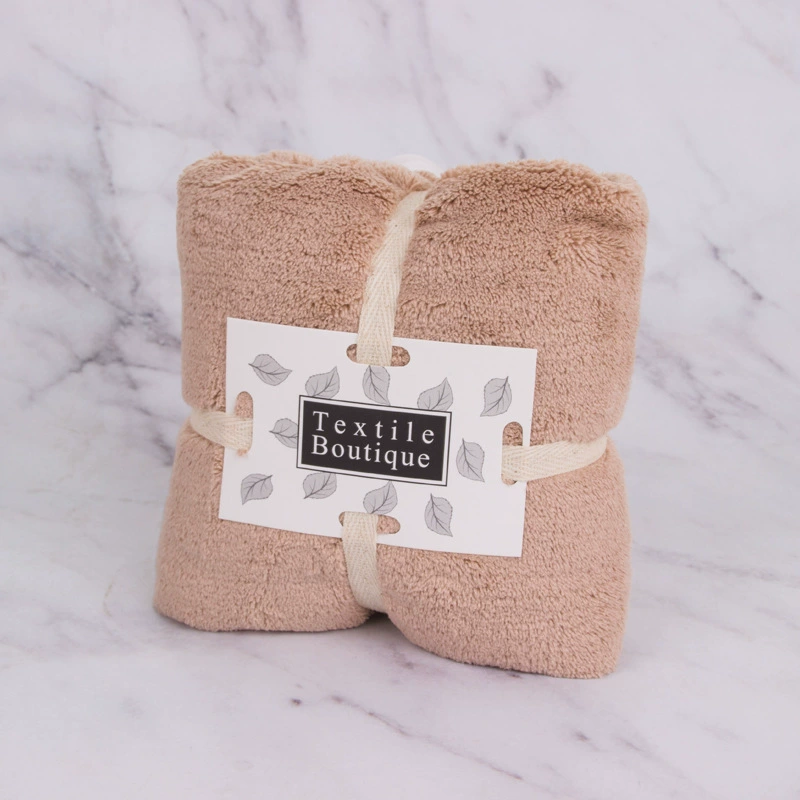 Быстро сохну towel для лица, 100% хлопок, толстый впитывающий ворс, 75×35 см
