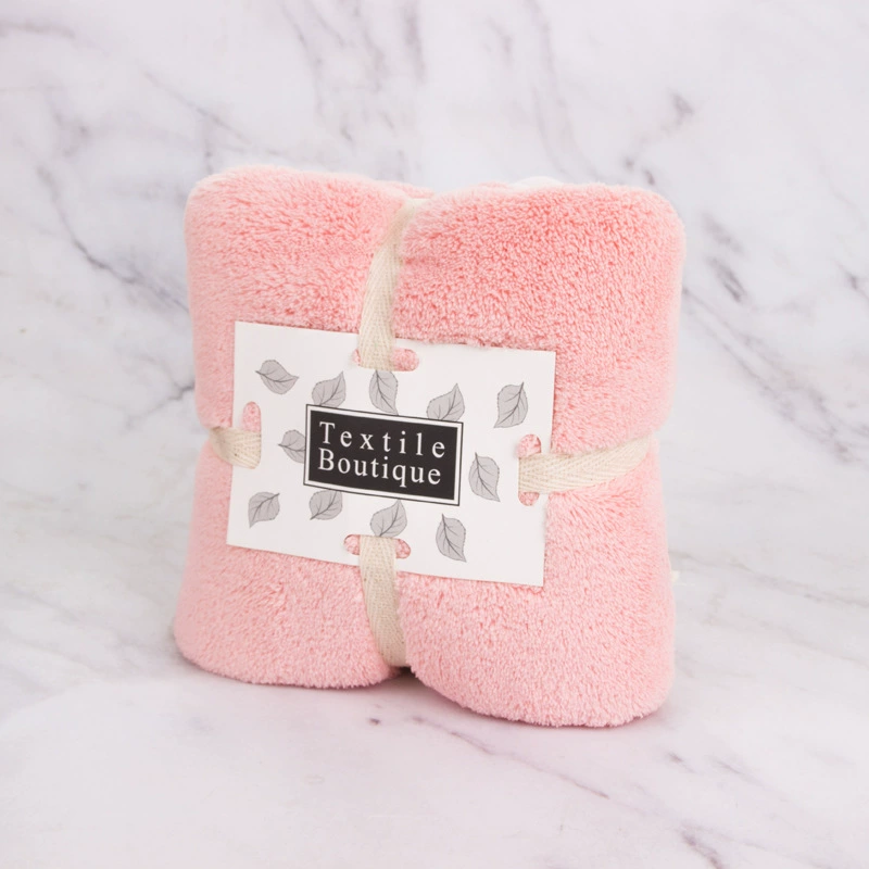 Быстро сохну towel для лица, 100% хлопок, толстый впитывающий ворс, 75×35 см