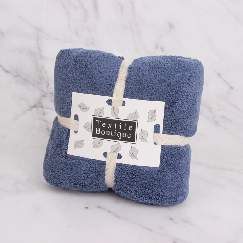 Быстро сохну towel для лица, 100% хлопок, толстый впитывающий ворс, 75×35 см