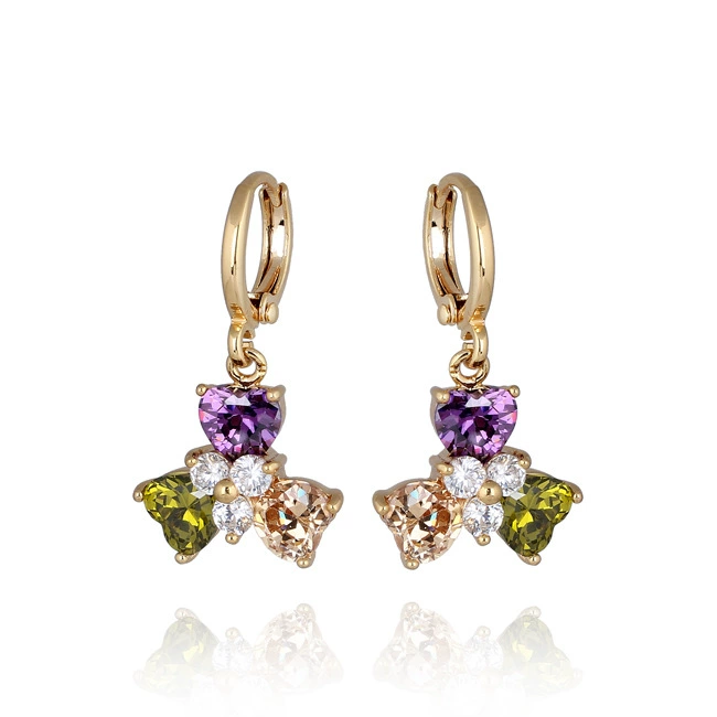 Earrings, Korean style, simple and elegant design, wholesale