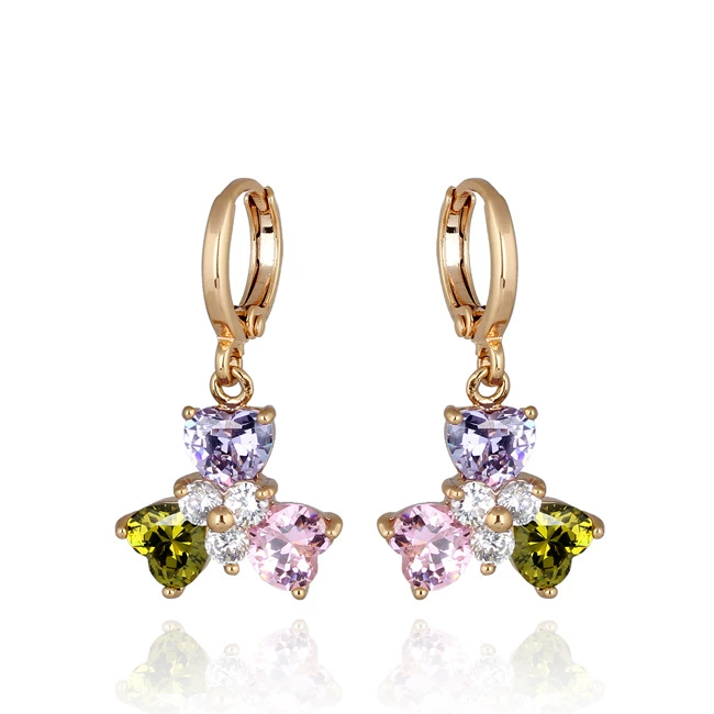 Earrings, Korean style, simple and elegant design, wholesale