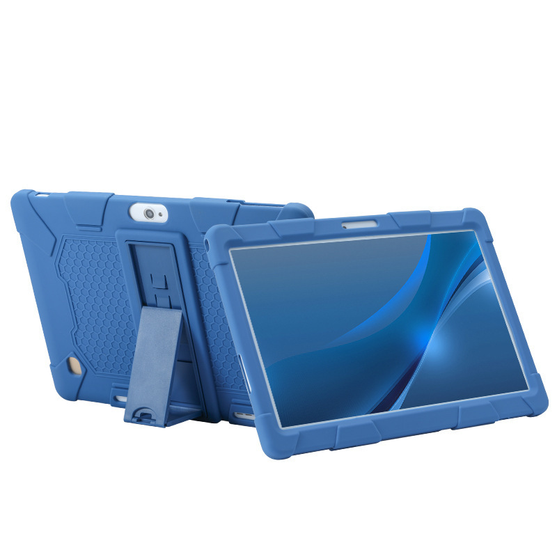Wan Hong Student Tablet PC FWD-100X Protective Case Drop-resistant Case Leather Case 10.1 Inch Bracket Silicone Case