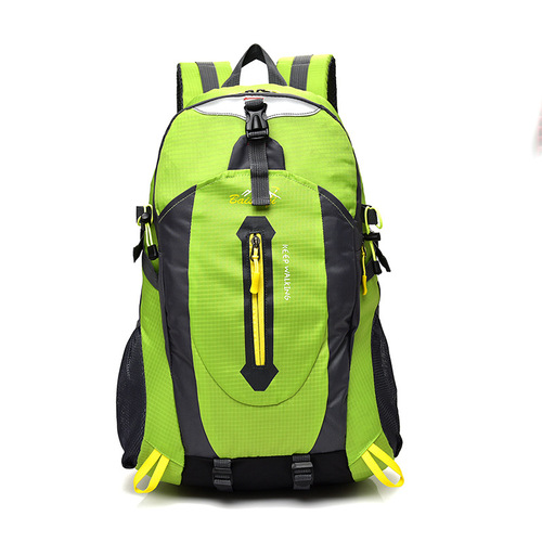 Bai Shi Qi 40L Waterproof Nylon Sports Hiking Backpack Travel Bag Fitness Dual Shoulder Bag Outdoor Adventure