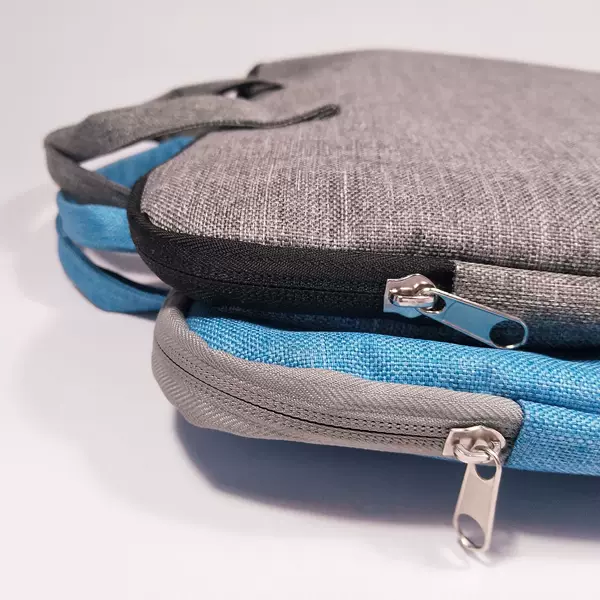 Breathable wear-resistant 300D cationic business computer bag unisex fashion laptop case free printed logo