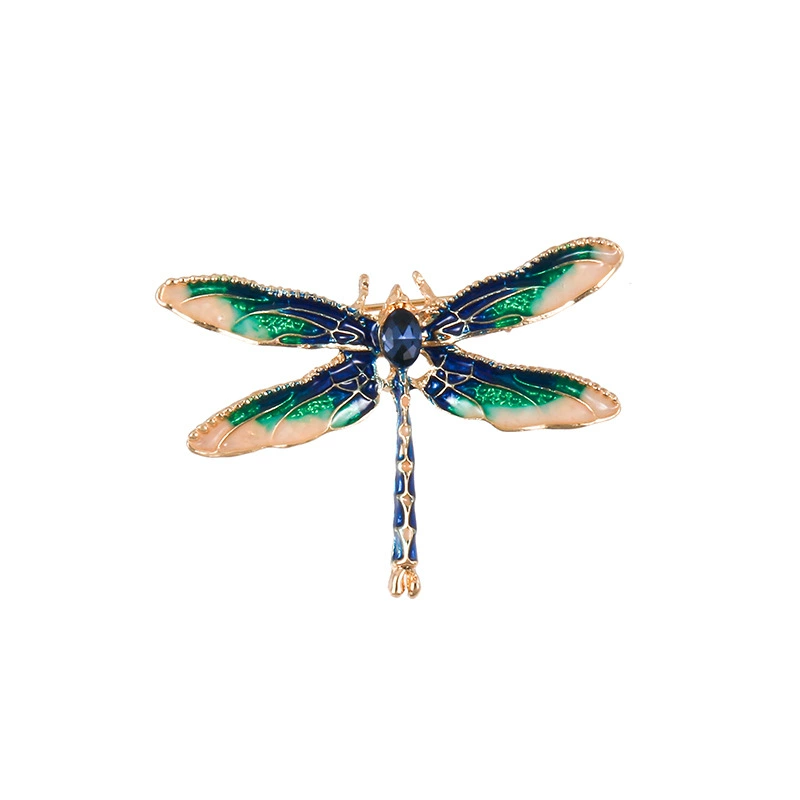 Brooch, enamel with butterfly lapel pin, pin, accessory, frog, new collection, owl, dragonfly, peacock