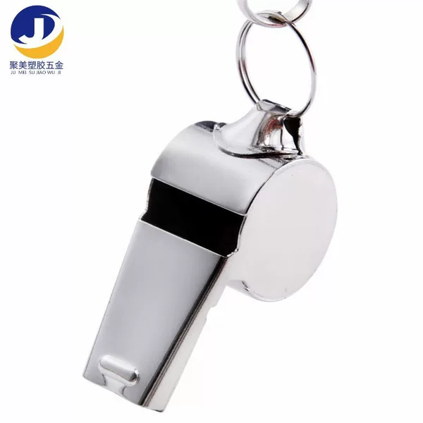 Genuine Stainless Steel Whistle, 6-Sound Whistle, Basketball and Football Sports Whistle, Outdoor Survival Whistle