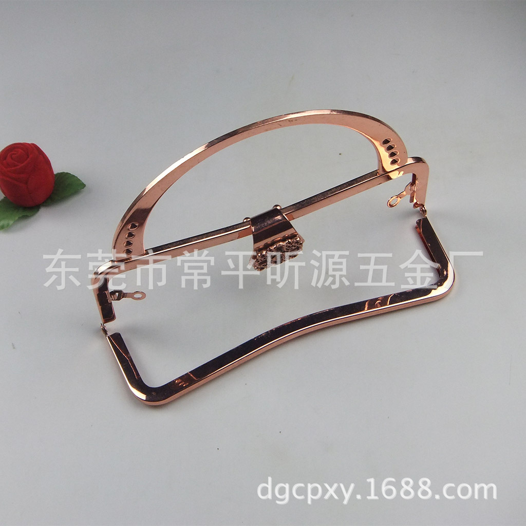 大量供应手袋钱包五金配件， 红铜色金属扣