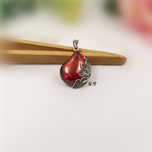 S925���y̩�yˮ�ε��� �R��ِ �Ƕʯ��t ��ë���DIY�y����