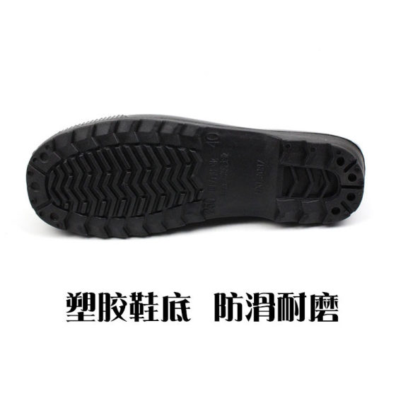 Shanghai 3083 ladies rain shoes short tube pvc non-slip spring and autumn rain shoes women's feet ingot rubber shoes wholesale