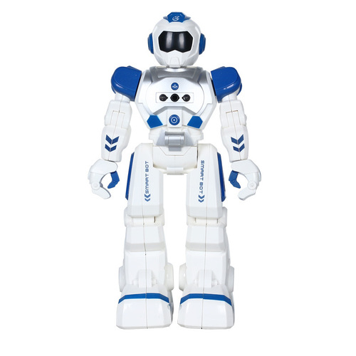 Cross-border gesture sensing mechanical police remote control smart robot children's toy programming preschool dancing robot