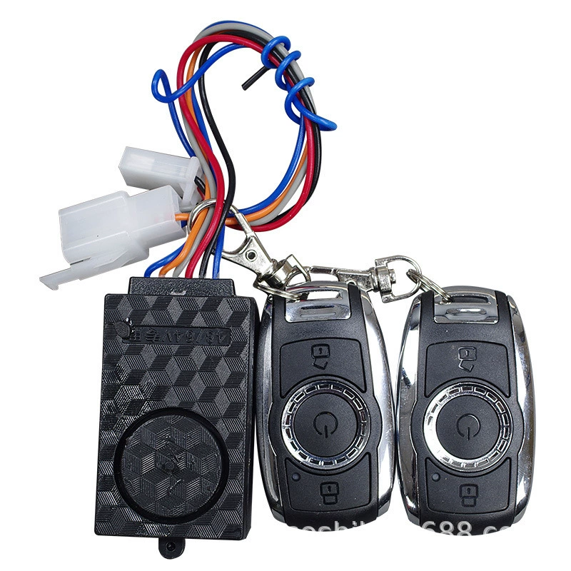 Электромобиль противоугонное устройство 48v60v72v аккумулятор автомобиль двойной пульт дистанционного управления сигнализация водонепроницаемые аксессуары замок двигатель