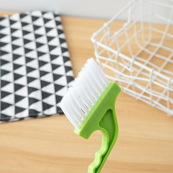 Door and window groove cleaning brush with dustpan window gap brush…