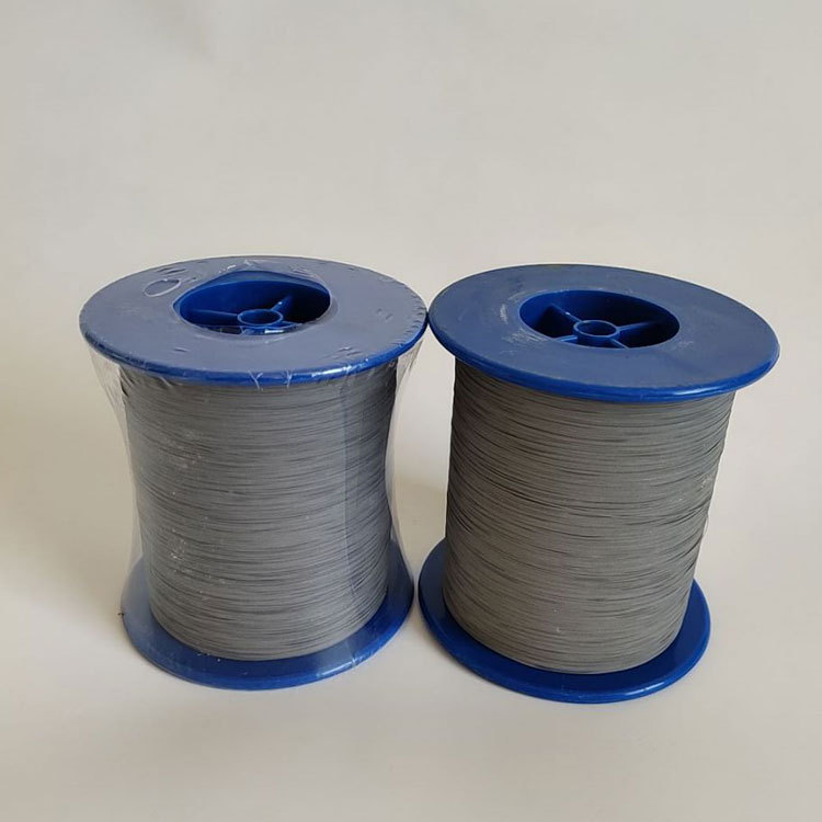 现货供应2毫米高亮双面反光丝灰色反光丝带用高双2mm反光纱线