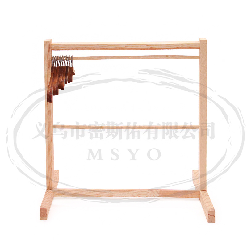 Percha de doble capa de 30cm (sin soporte de ropa)