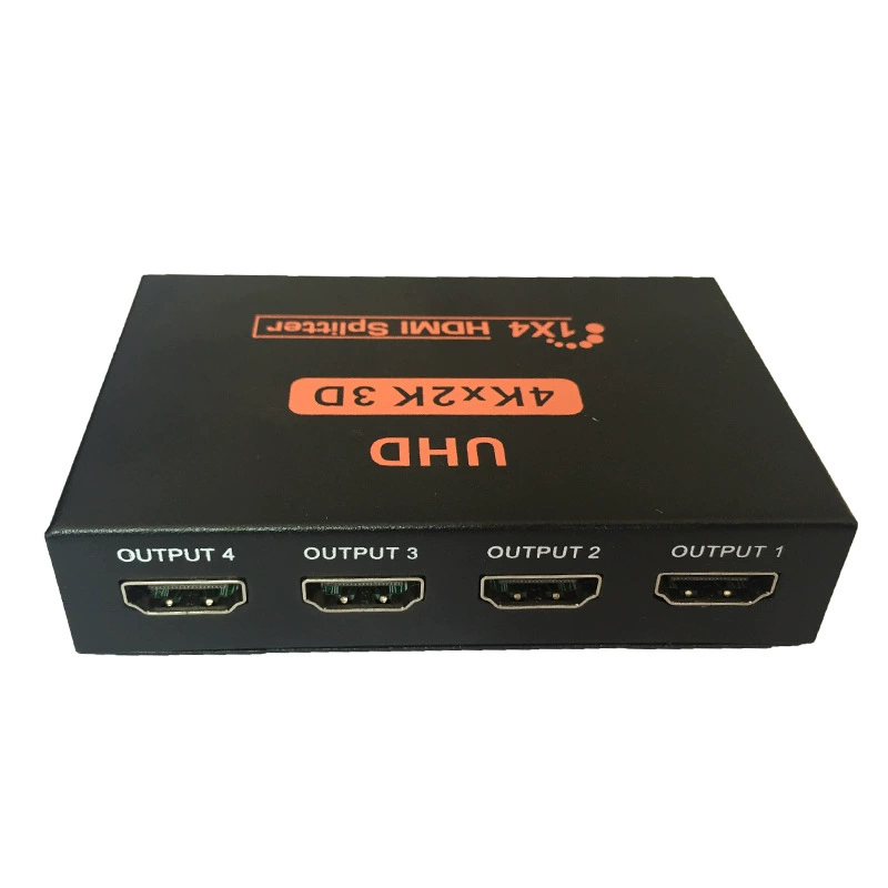 Устройство распределения HDMI 1.4 высокое разрешение видео распределитель 4K конвертер 1 к 4 вывод - приставка на телевизор Display