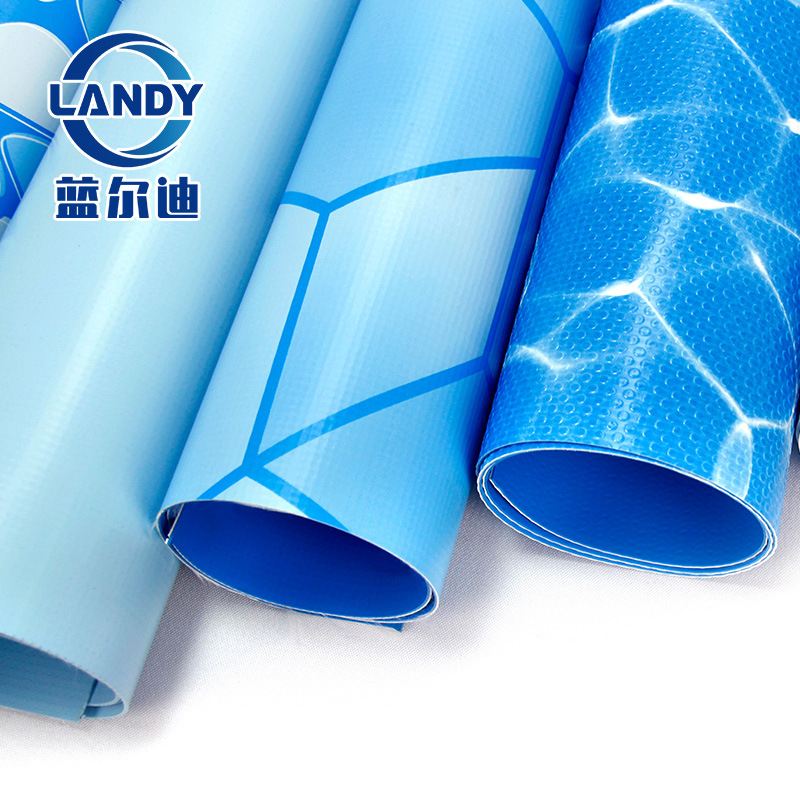 蓝尔迪pvc马赛克泳池胶膜 适用任何构造泳池 抗氯耐磨 厂家发货