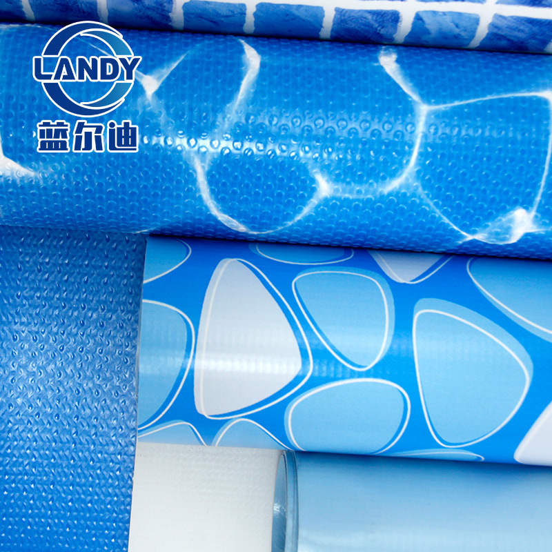 防水防滑卷材 厂家供应体育馆泳池装饰 泳池胶膜pool pvc liner