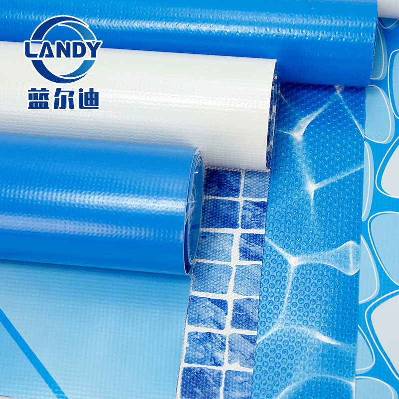 马赛克泳池防水胶膜 泳池胶膜防紫外线 防水装饰夹网抗撕裂 耐氯