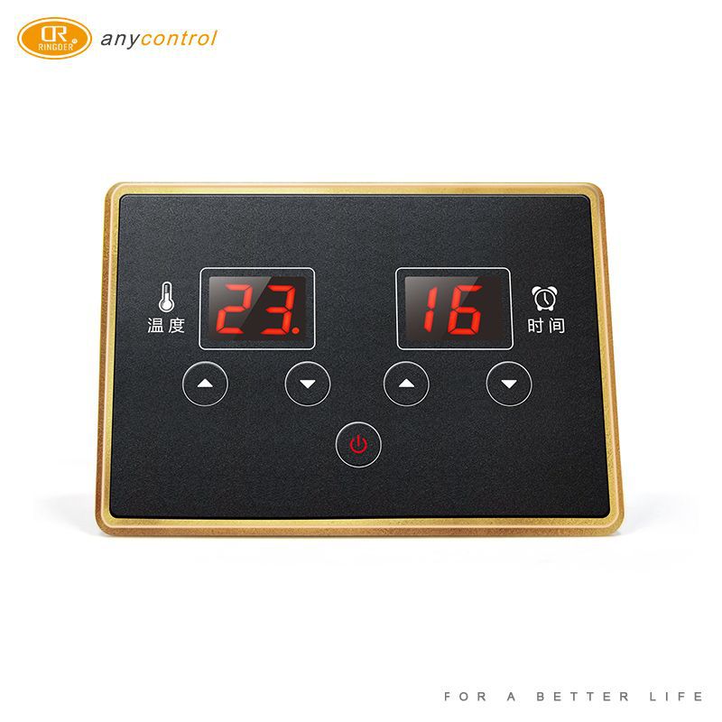 汗蒸房光疗半身房养生舱智能温控器FC-212D足疗桶数显加热定时器