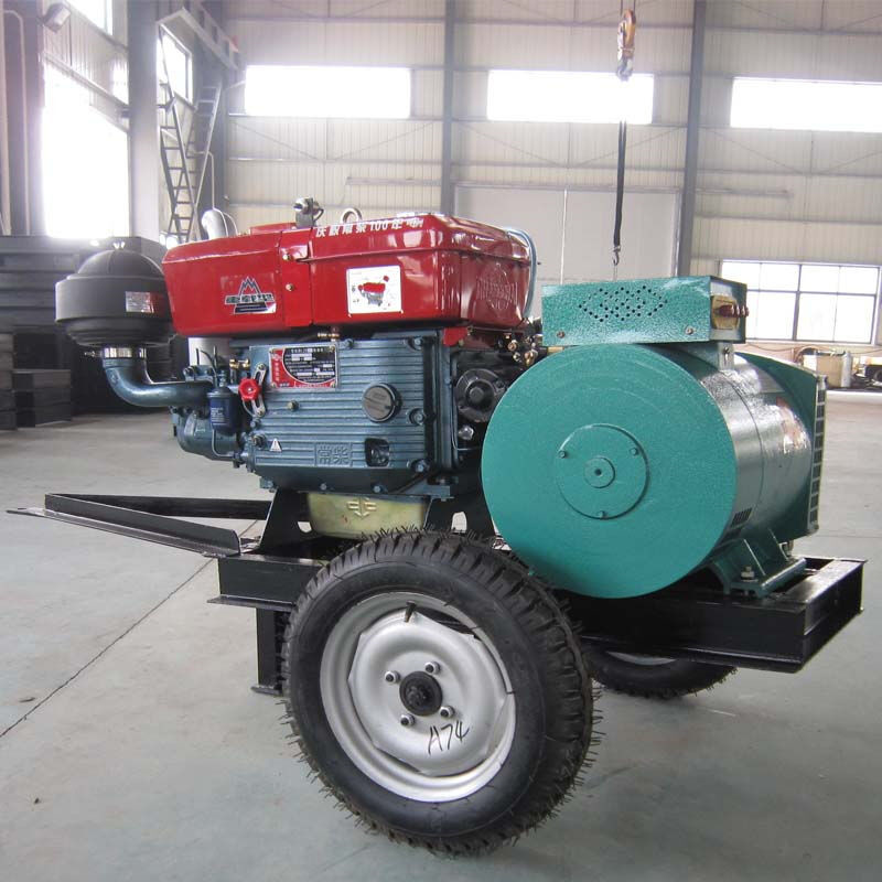 常柴24KW千瓦移动拖车柴油发电机组 配P35M单缸水冷柴油机