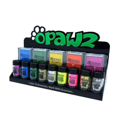 Opawz Small Paw Print Color Box Blush for Cats and Dogs Pet Hair Color Agent Hair Dye Powder Cute Style 4g