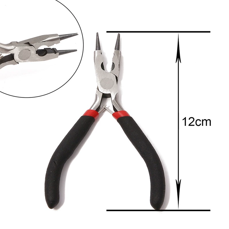 Accessory handmade, tools set, glue, storage box, needle-nose pliers, copper scissors, handicrafts