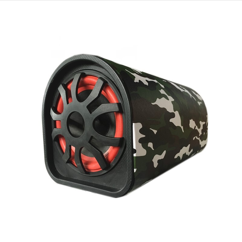 5inch Card-Insertable Bluetooth Subwoofer for Car 12V24V220V Factory Sale Bt Radio Fm Function Speaker