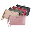 Universal handheld capacious wallet, long chain with zipper, thin bag, Aliexpress, simple and elegant design