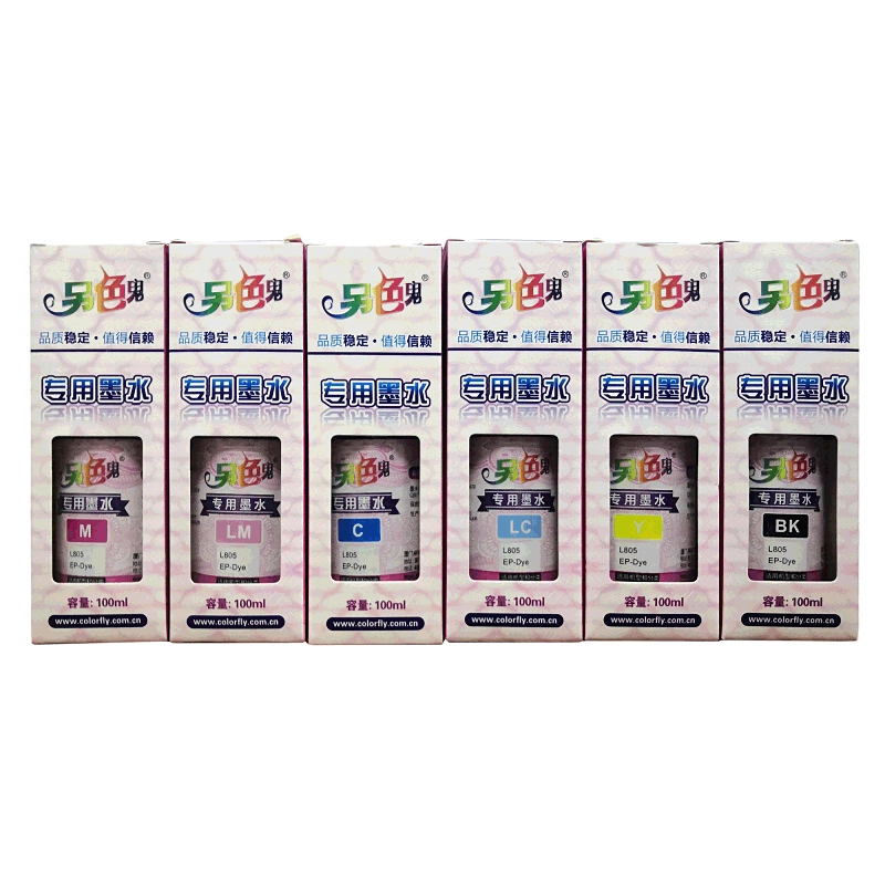 Пигментная чернила Segui для EPL801 805 800 L1800 1300 принтера