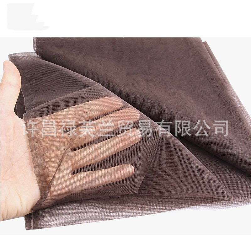 Peluca de encaje suizo que hace pelo peluca neta que hace frente de red de encaje suizo cerrado transparente desnudo