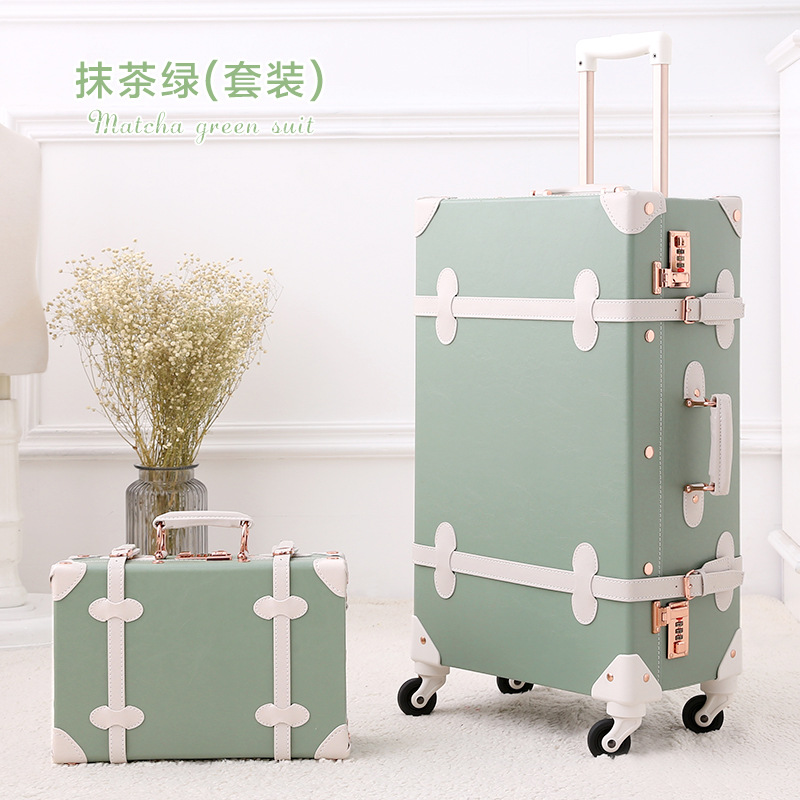 Matcha màu xanh lá cây Set