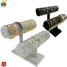 厂家供应手链手环手镯手表展示双手架首饰品柜台道具圆管跨境严选