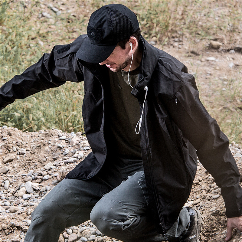 Archon Lightweight Soft Shell Tactical Jacket Men's Tactical Jacket Velvet Warm Windproof Waterproof Jacket 4