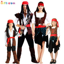Pirate Costumes新款万圣节角色扮演服 海盗装 加勒比海盗服装