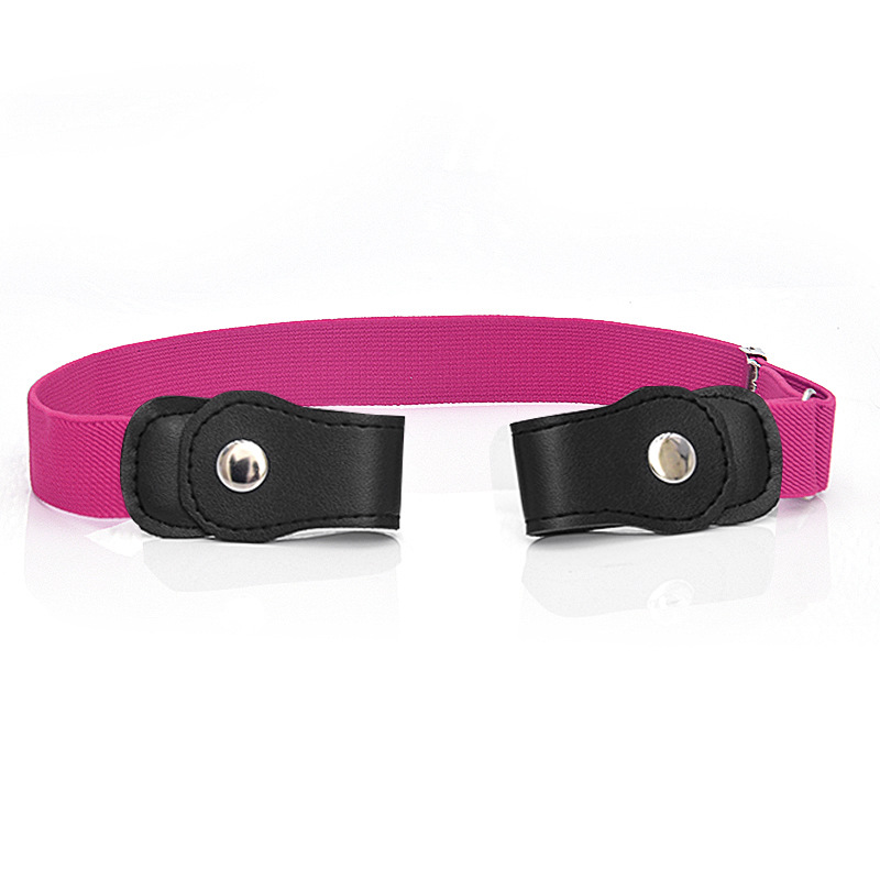 Cinturón para niños cinturón elástico para bebés niños y niñas pantalones elásticos cinturón pantalones anti-caída para niños con botón a presión en stock