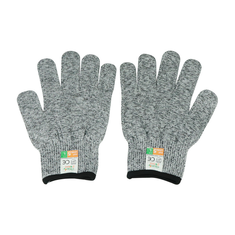 Puro de acero de corte de alambre anti-corte de metal guantes de acero inoxidable anti-corte de alambre de acero inoxidable guantes anti-corte