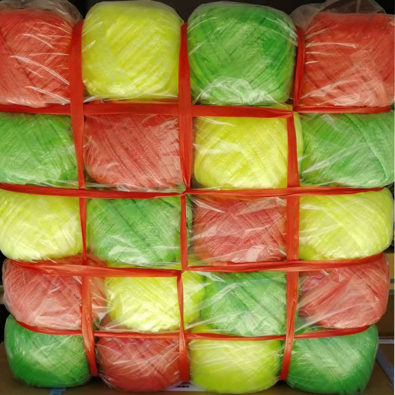 厂家直供多色PP新料捆扎球  扎口绳 彩球捆扎绳强力耐用