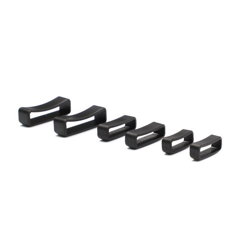 Hebilla Rectangular Curva de Plástico 15mm-25mm POM para Collares de Mascotas