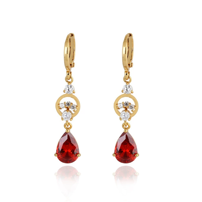 Серьги, аксессуар, платина-цирконий, корейский стиль, 18 карат, оптовая продажа