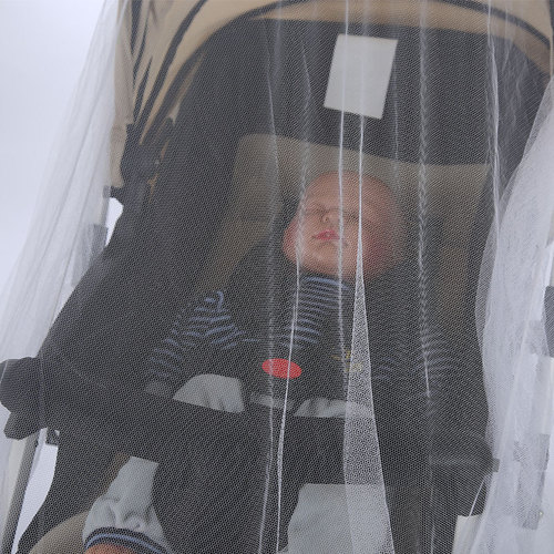 Infant car mosquito net full cover stroller net enlarged encrypted baby sunshade car mosquito net mosquito cover net