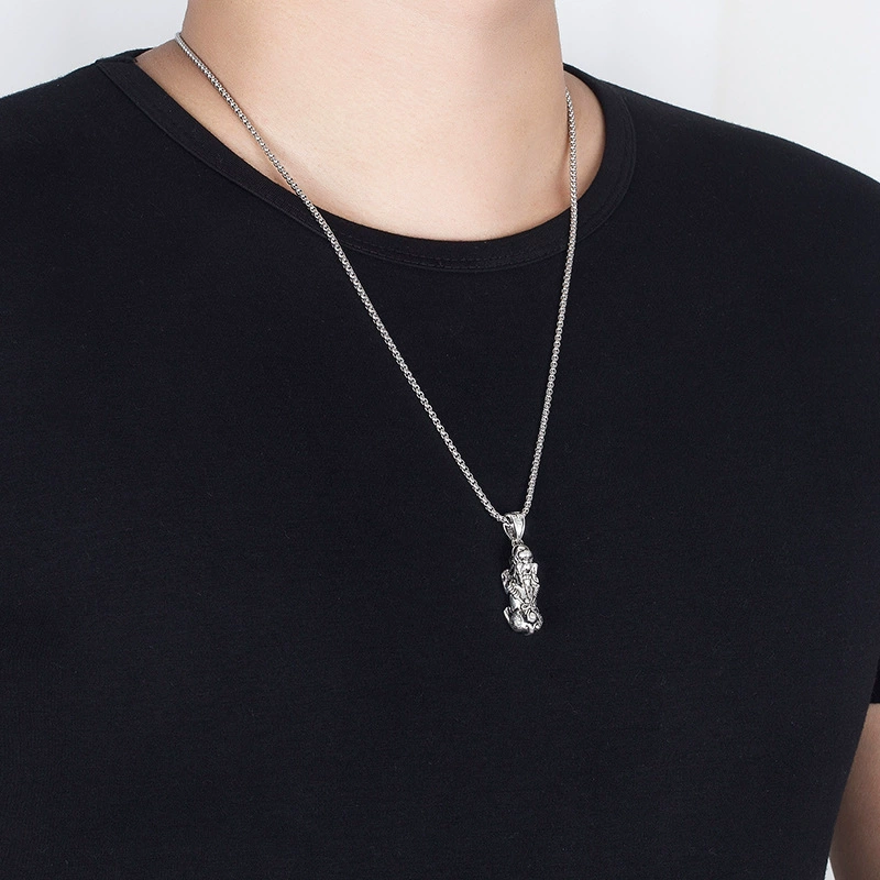 Мужской кулон Tongxin Jingjing, сеть красная жизнь, ретро Xiangyun версия, пермита personalized Thai silver pendant
