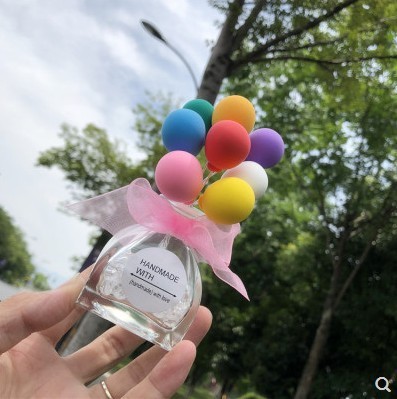Car decoration, new car accessory, crystal confession balloon, can hold perfume, freely customizable