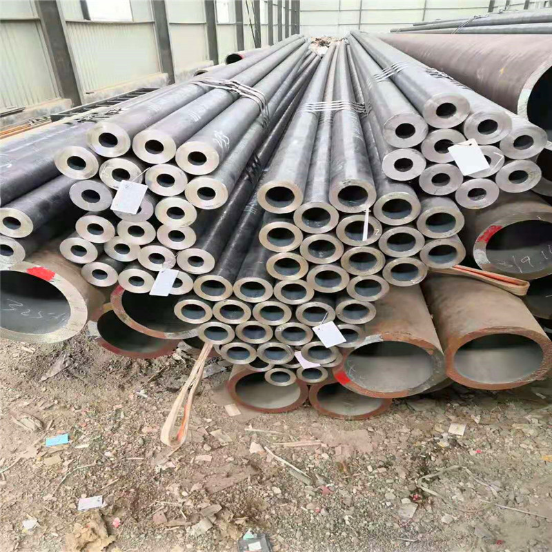 聊城无缝钢管 45#无缝管76*5 60*6无缝管89*20热轧无缝管定尺切割