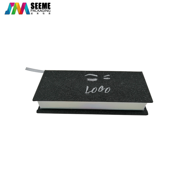专业工厂长期供应磁铁睫毛盒 金葱纸睫毛盒 镭射银卡纸睫毛盒青岛
